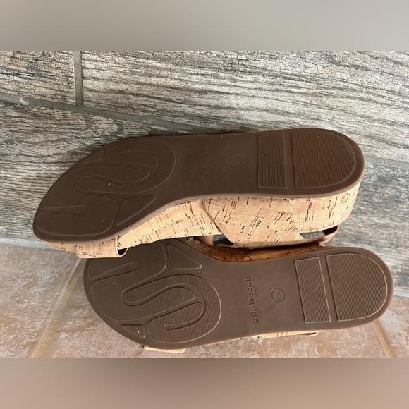 Kenneth Cole Gentle Souls Cork Sandals - Picture 5 of 8